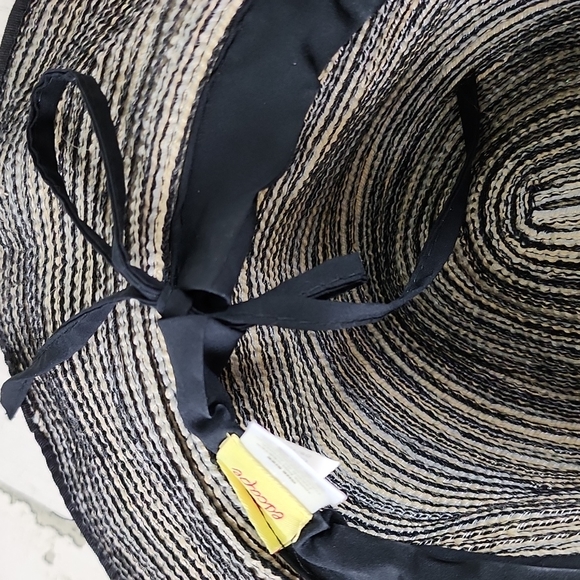 Solar Escape black blue cream tweed sun hat adjustable sun hat One Size - Picture 5 of 6